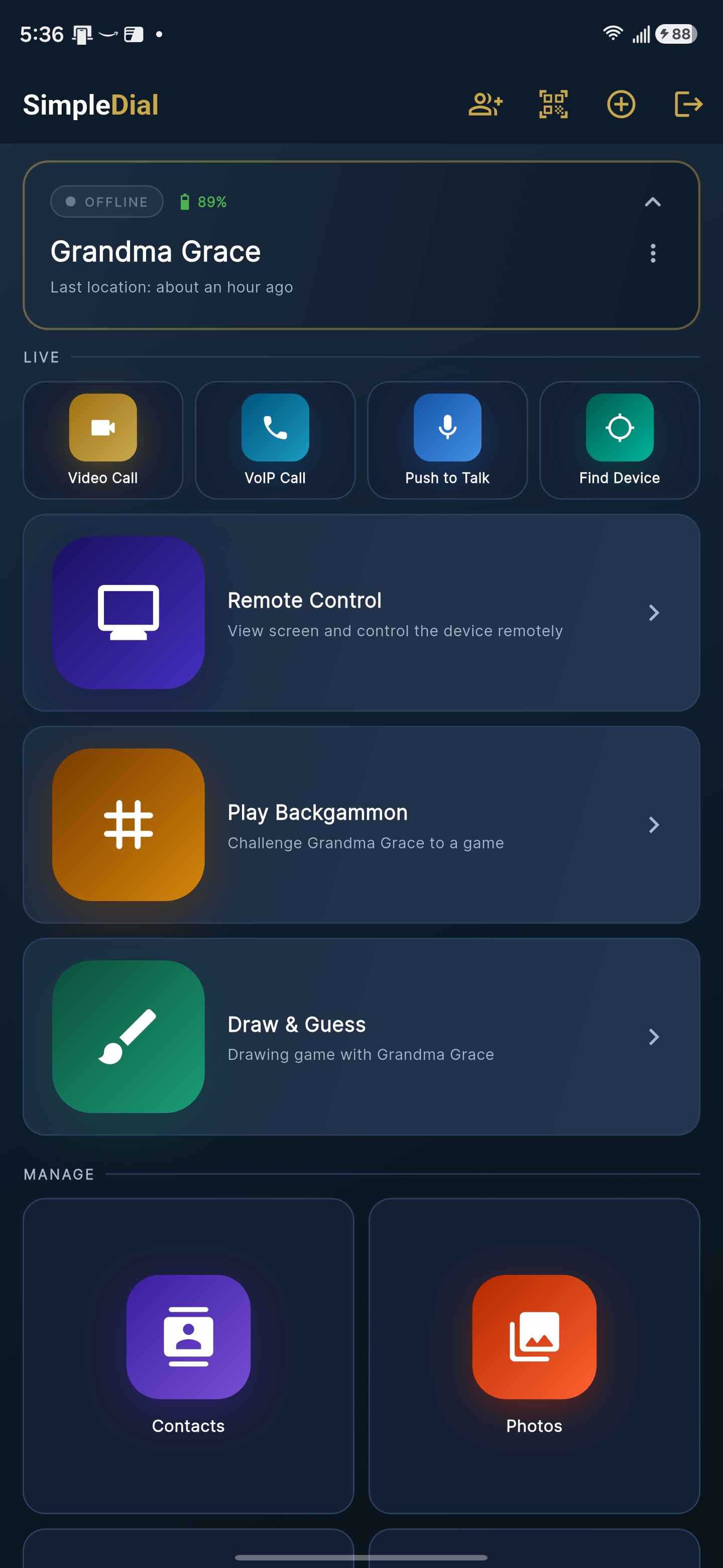 Companion App — slide 1